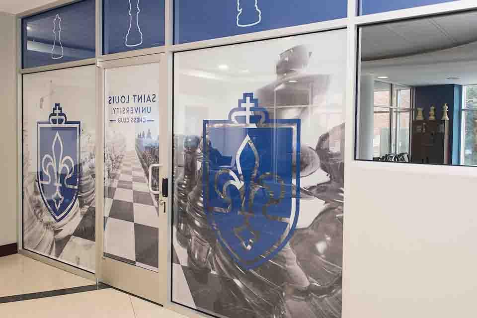 博彩网址大全国际象棋俱乐部设施内的视图 